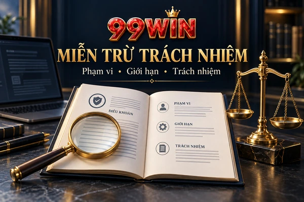 Phạm vi và giới hạn miễn trừ trách nhiệm 99WIN